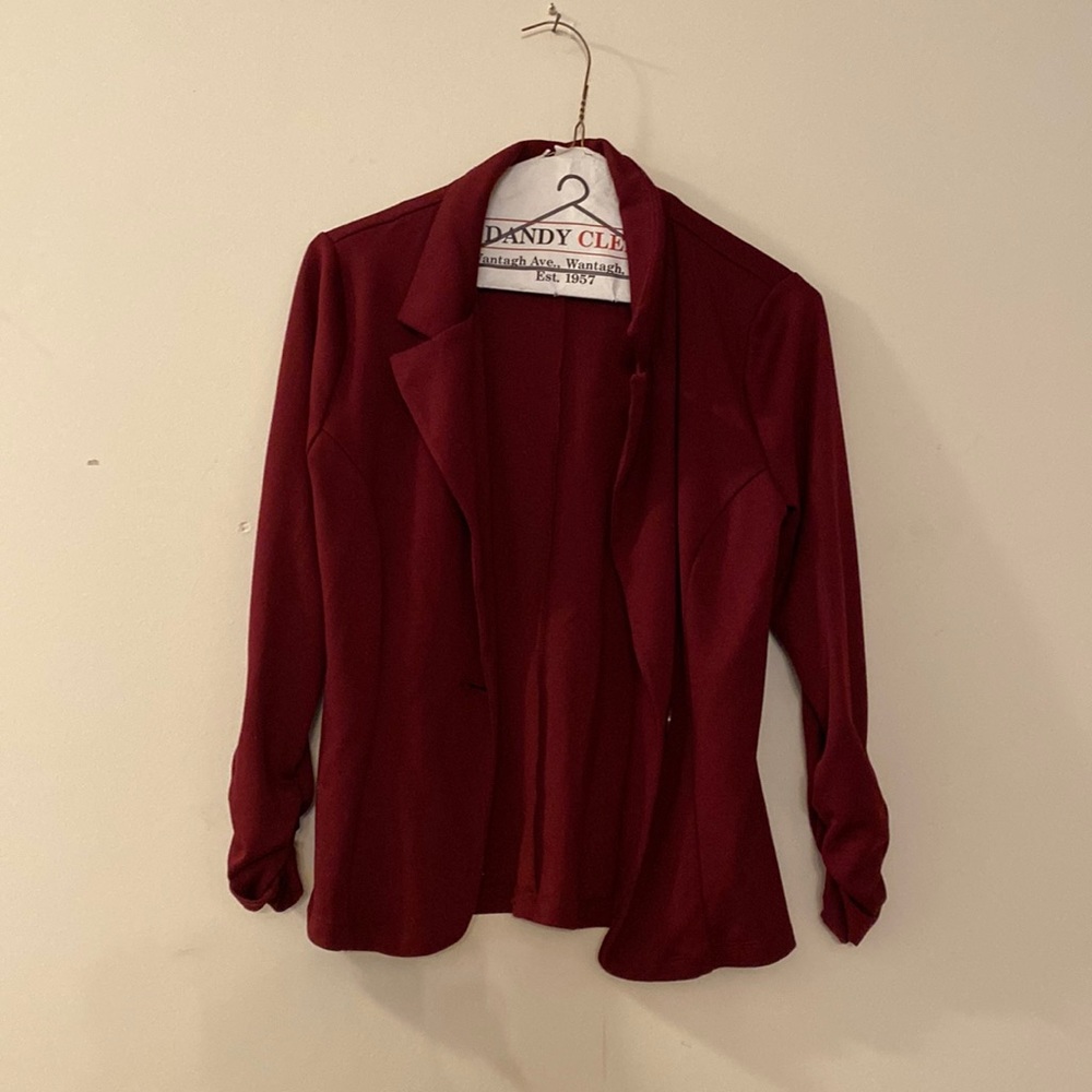 Burgundy jacket | Size Medium